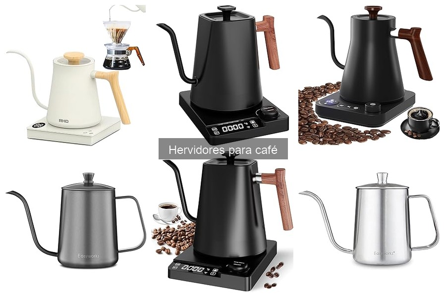 Tipos de hervidores para café: Características y usos
