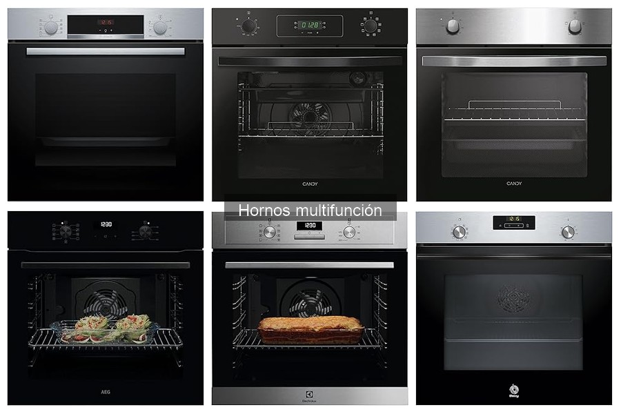Tipos de hornos multifunción: Encuentra el ideal para ti
