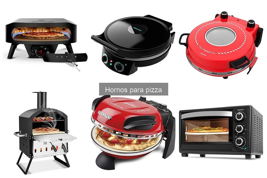 Tipos de hornos para pizza: eléctricos, de leña y más
