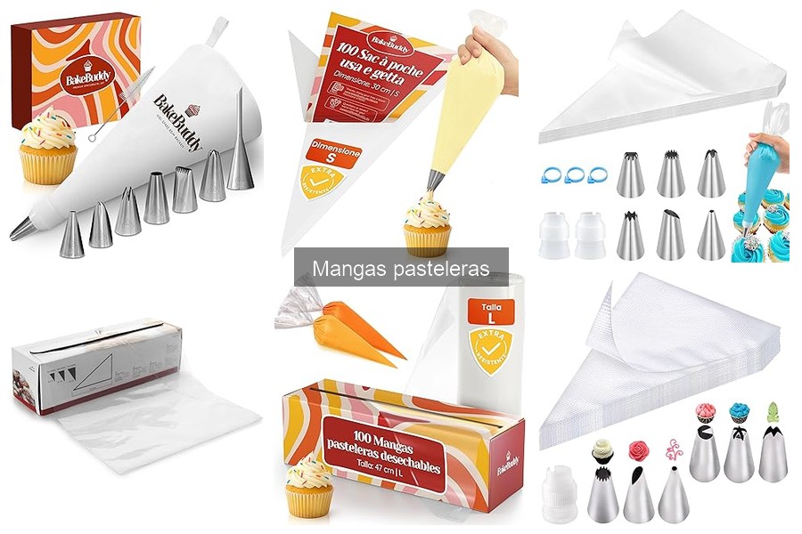 Tipos de mangas pasteleras: ventajas y desventajas