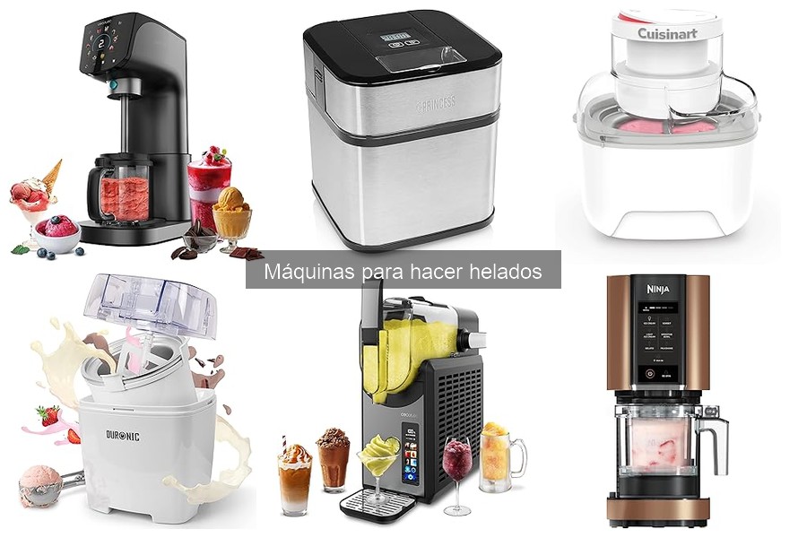 Tipos de máquinas para hacer helados: guía completa