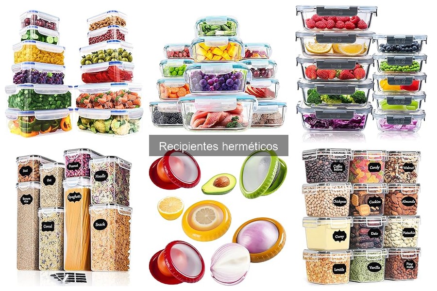 Tipos de Recipientes Herméticos y Sus Usos en Cocina