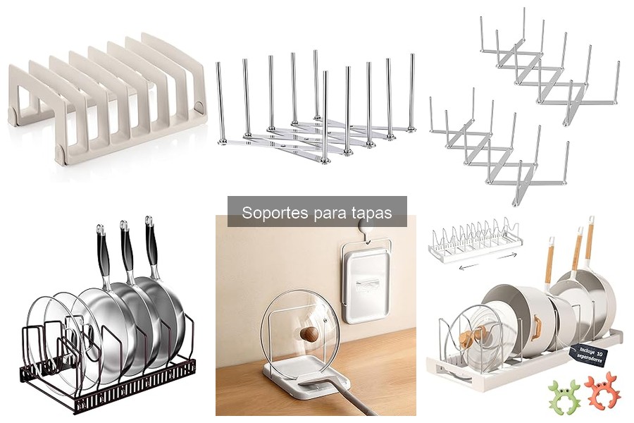 Tipos de soportes para tapas: guía y características