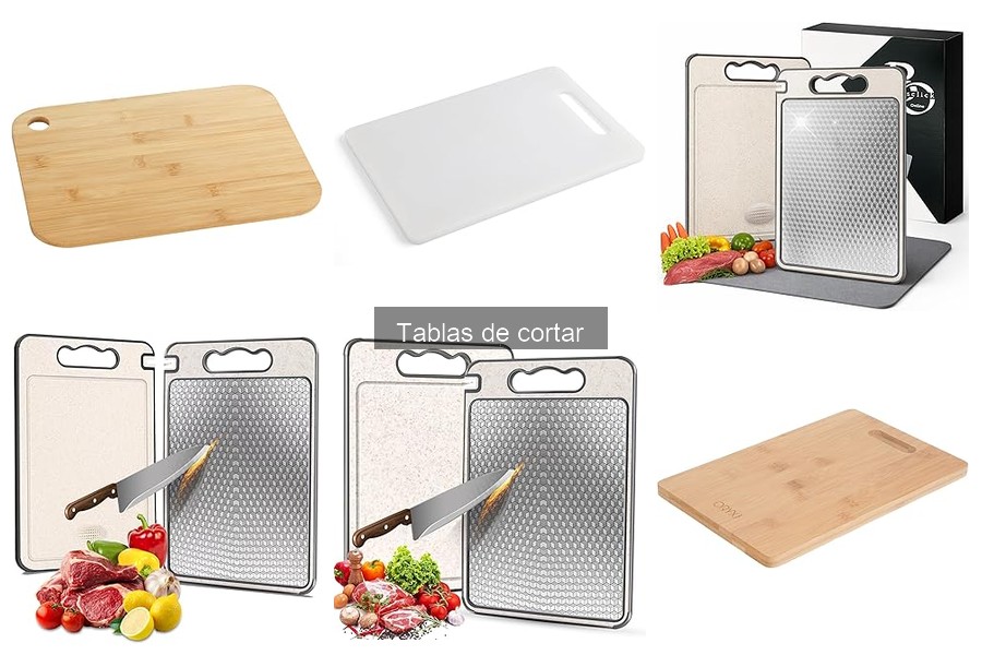 Tipos de Tablas de Cortar: Materiales y Formatos Comparados