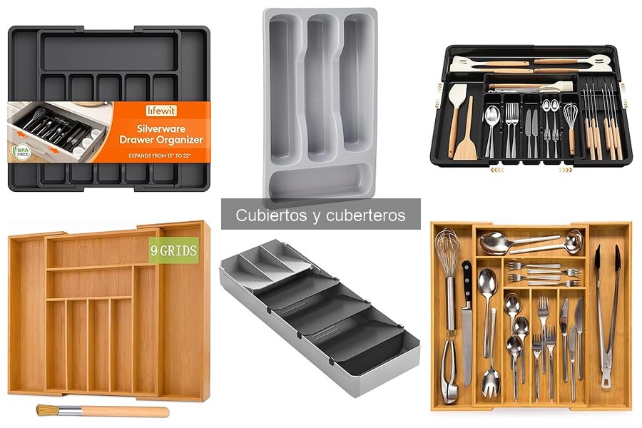 Todo sobre cubiertos y cuberteros: definición y usos