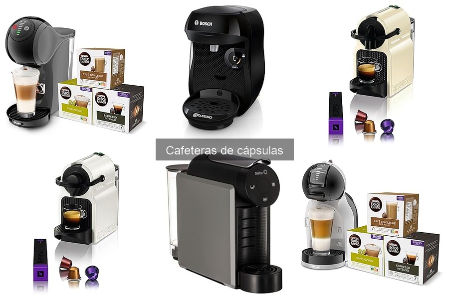 Todo sobre las cafeteras de cápsulas: Función y características