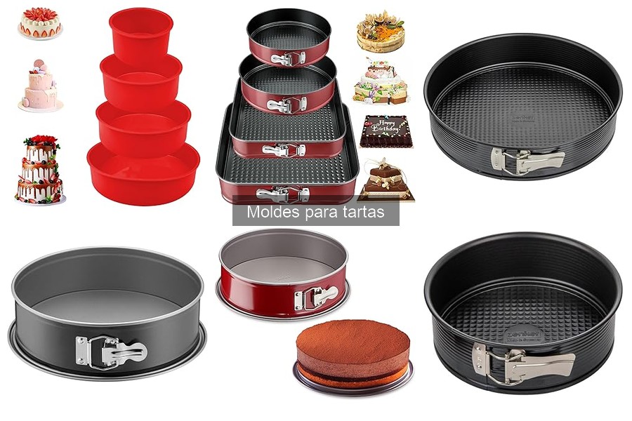 Todo sobre los moldes para tartas: tipos y materiales