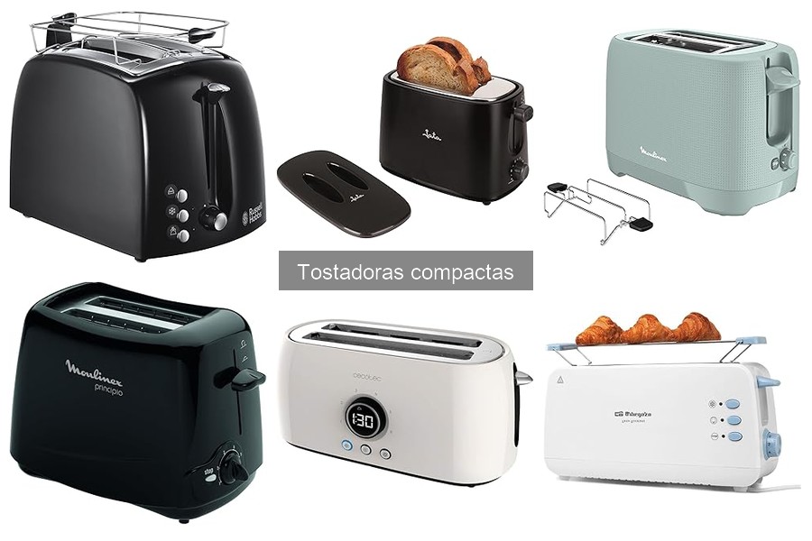 Tostadoras compactas: ¿son energéticamente eficientes?