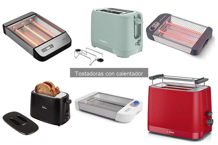 Tostadoras con Calentador para Familias Grandes: Mejores Opciones