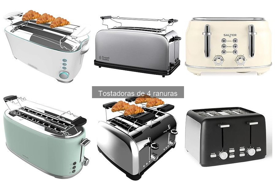 Tostadoras de 4 ranuras con baja potencia: ¿valen la pena?