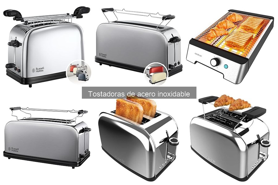 Tostadoras de acero inoxidable vs. de plástico: ¿Cuál elegir?