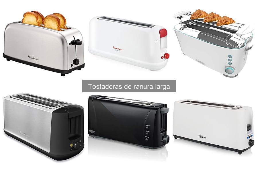 Tostadoras de ranura larga con funciones especiales: ¡Descubre las mejores!