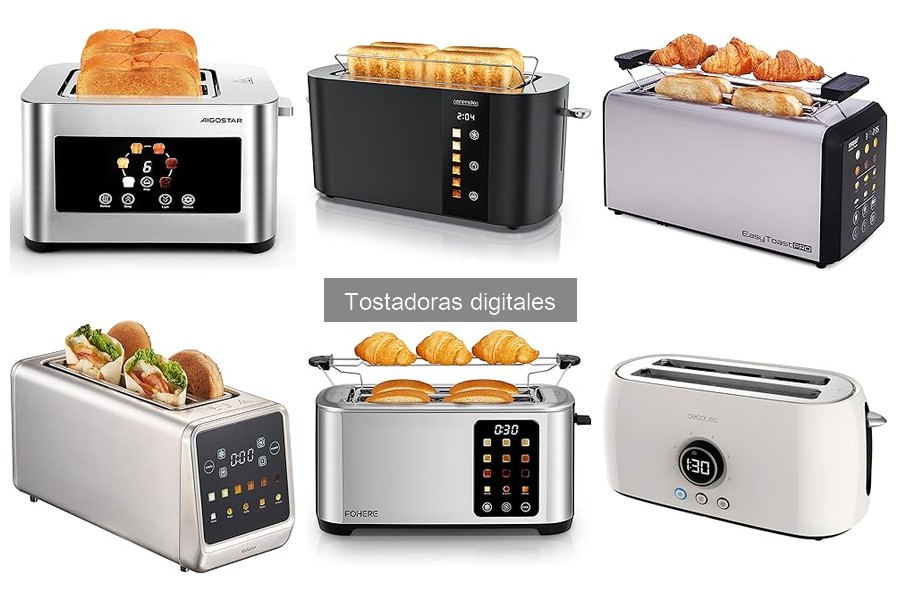 Tostadoras digitales recomendadas para estudiantes | Comparativa