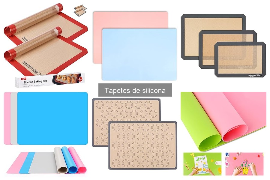 Usos creativos de tapetes de silicona en la cocina