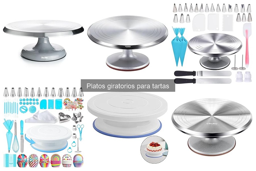 Usos creativos del plato giratorio en la cocina