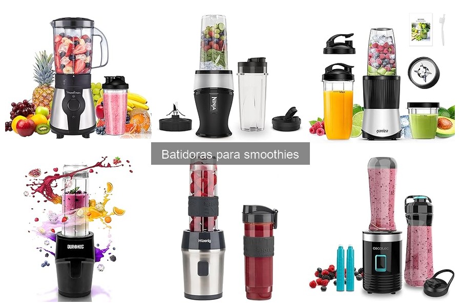 Ventajas de batidoras para smoothies caseros frente a comprados