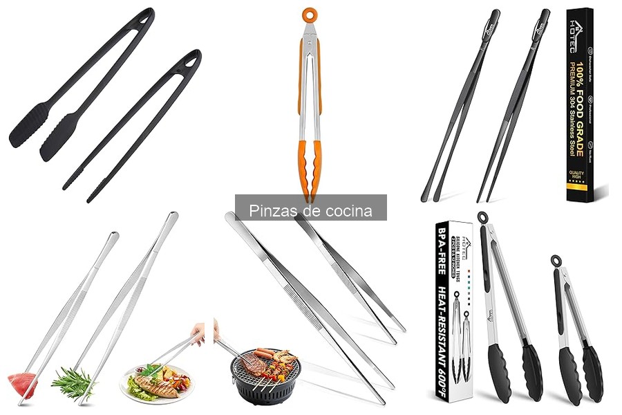 Ventajas de las pinzas de cocina de silicona: ¡Descúbrelas!