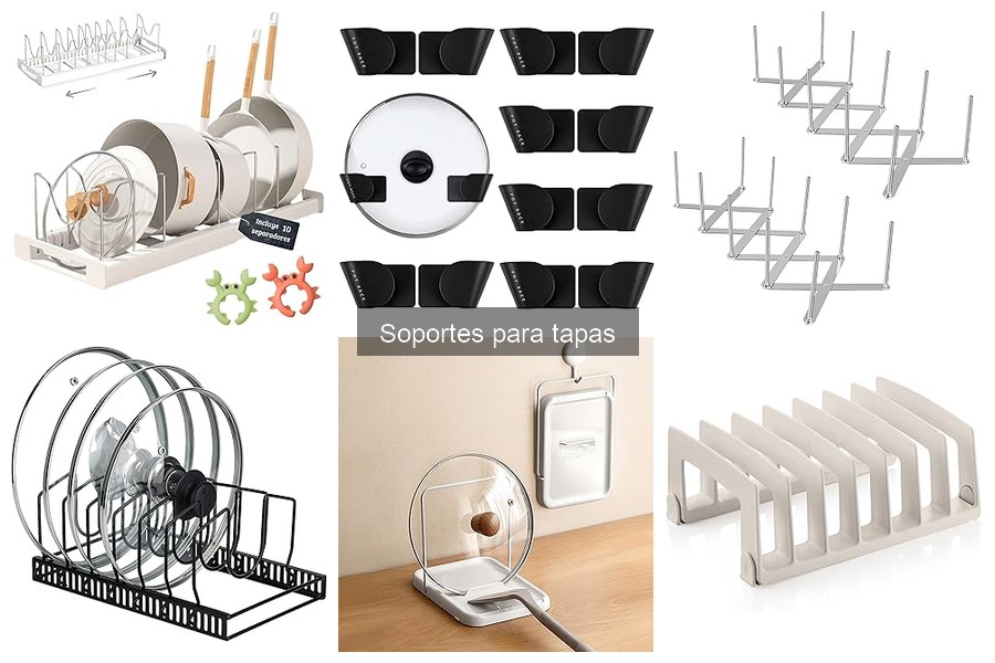 ** Ventajas de Usar Soportes para Tapas en la Cocina