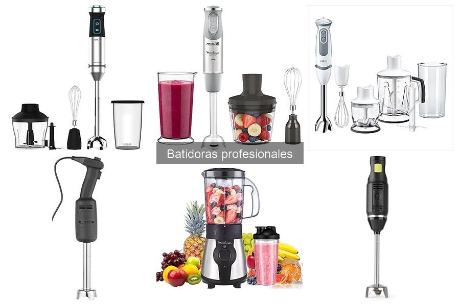 Ventajas y desventajas de batidoras profesionales vs caseras