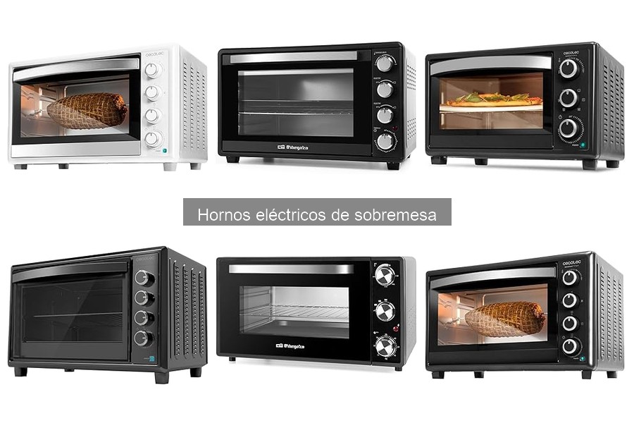 Ventajas y desventajas de hornos eléctricos de sobremesa