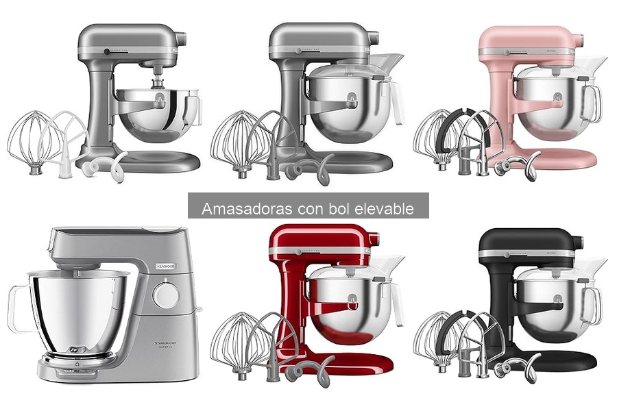Ventajas y desventajas de las amasadoras con bol elevable