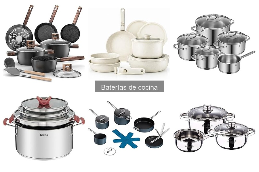 Ventajas y desventajas de las baterías de cocina de acero inoxidable