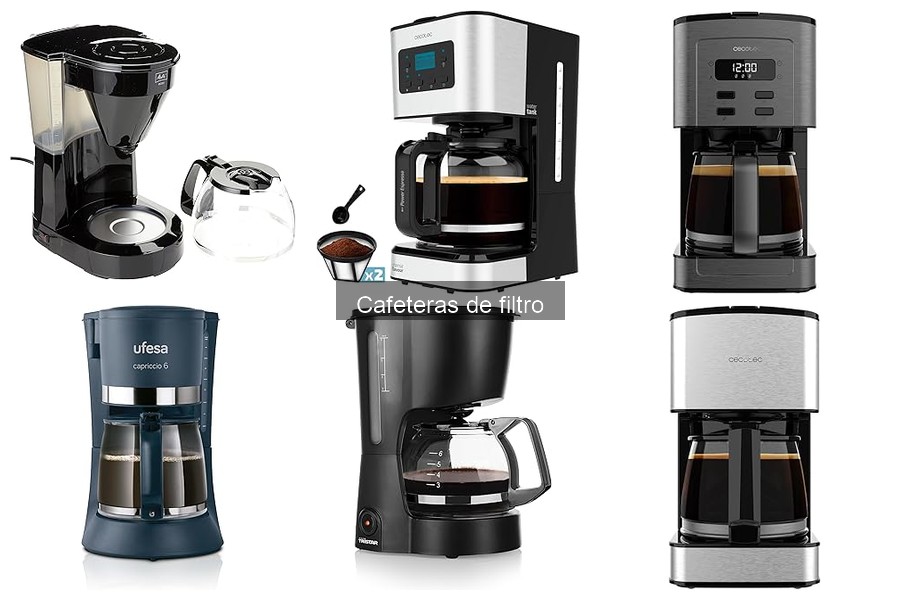 Ventajas y desventajas de las cafeteras de filtro