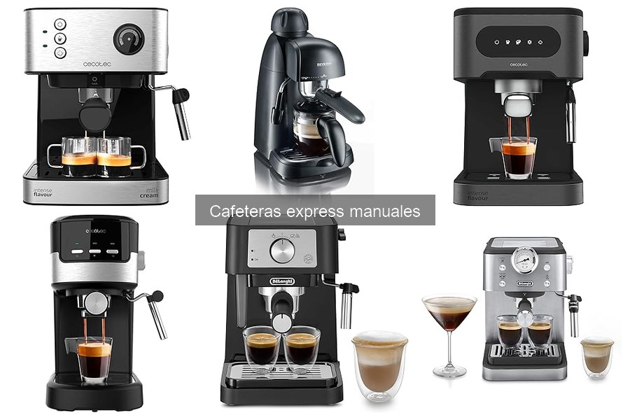 Ventajas y desventajas de las cafeteras express manuales