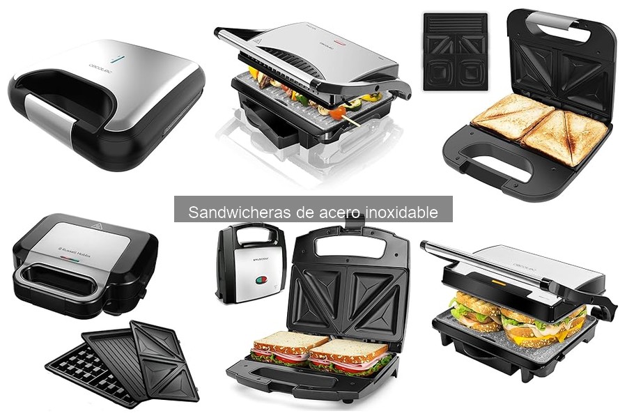 Ventajas y desventajas de las sandwicheras de acero inoxidable