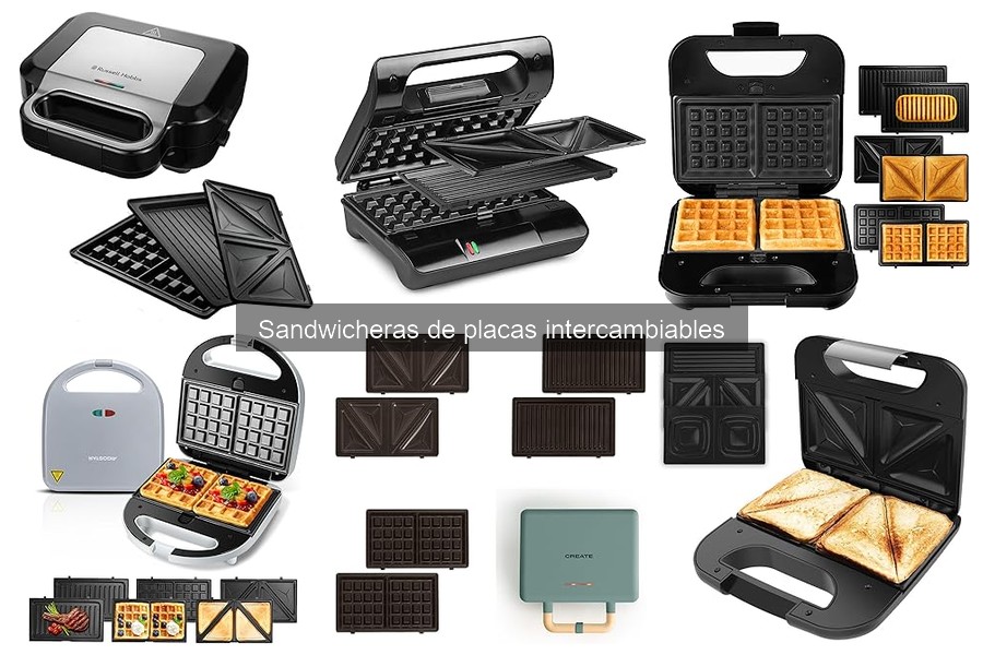 Ventajas y desventajas de las sandwicheras de placas intercambiables