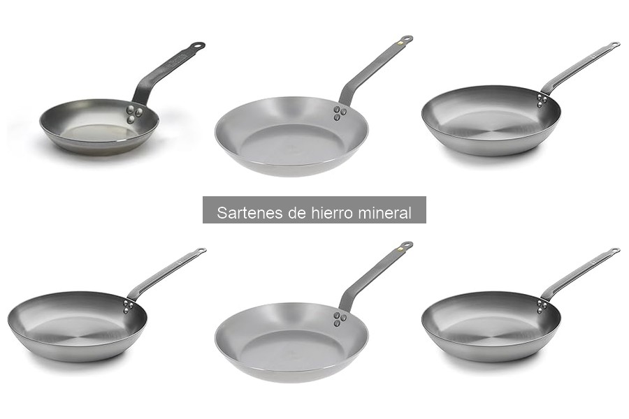 ** Ventajas y desventajas de las sartenes de hierro mineral