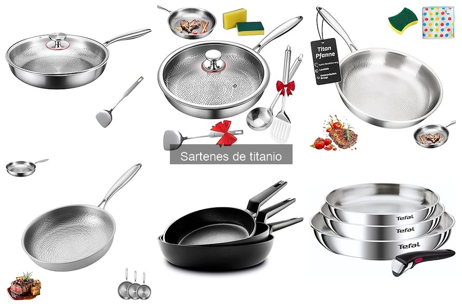 Ventajas y desventajas de las sartenes de titanio