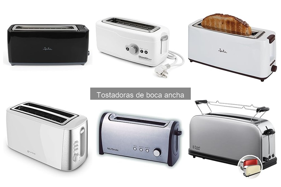 Ventajas y desventajas de las tostadoras de boca ancha