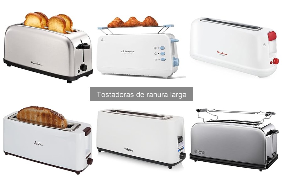 Ventajas y desventajas de las tostadoras de ranura larga