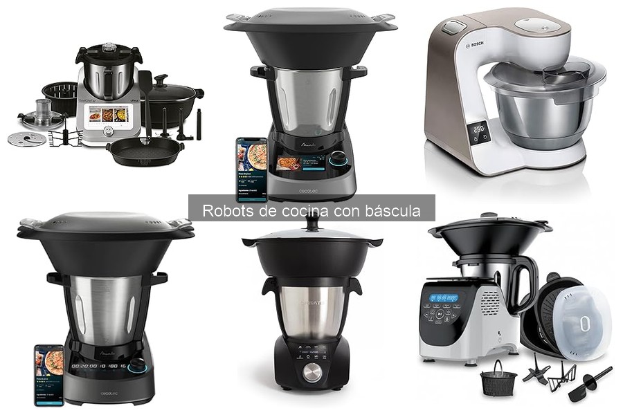 Ventajas y desventajas de los robots de cocina con báscula