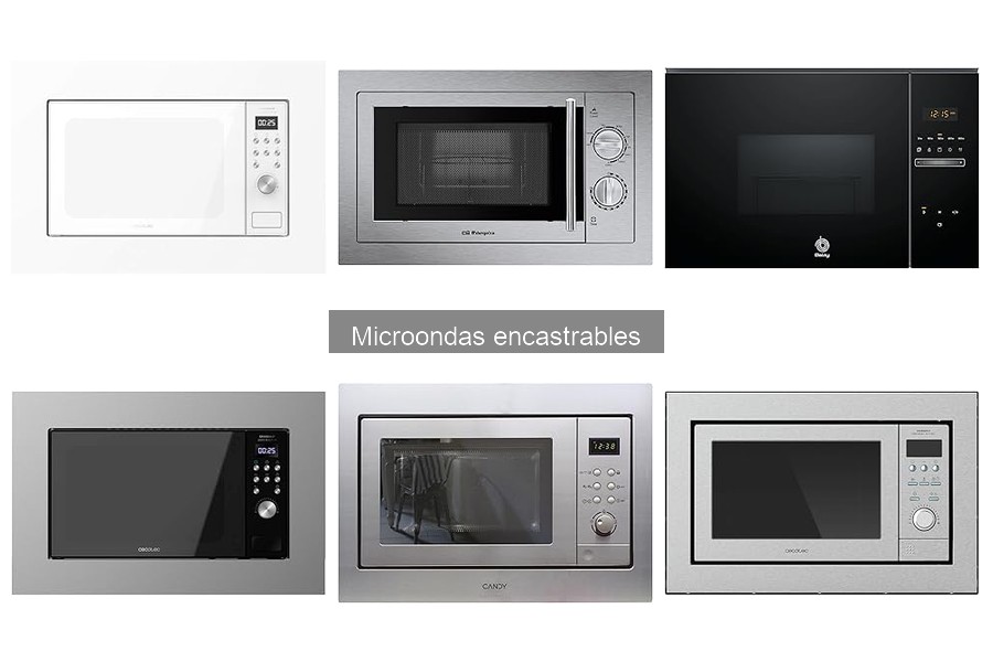 Ventajas y desventajas de microondas encastrables
