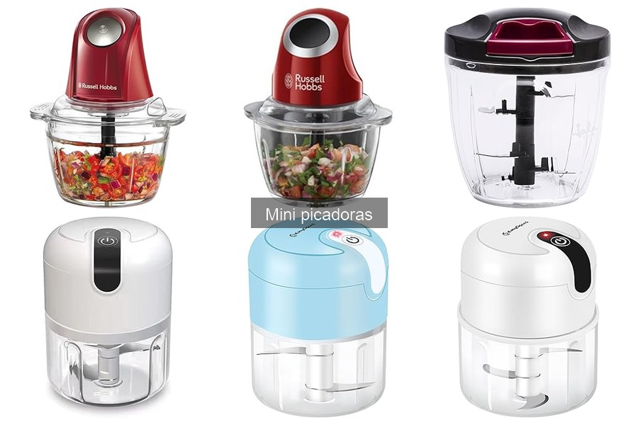 Ventajas y desventajas de usar mini picadoras en cocina