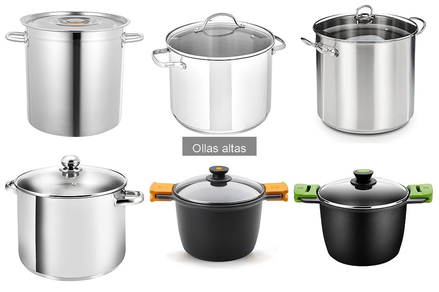 Ventajas y desventajas de usar ollas altas en la cocina