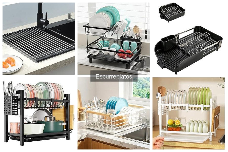 Ventajas y desventajas de usar un escurreplatos en tu cocina