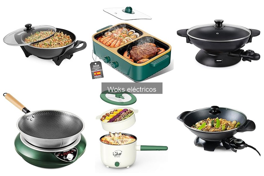 Wok eléctrico vs. sartén: ¿Cuál es la mejor opción?